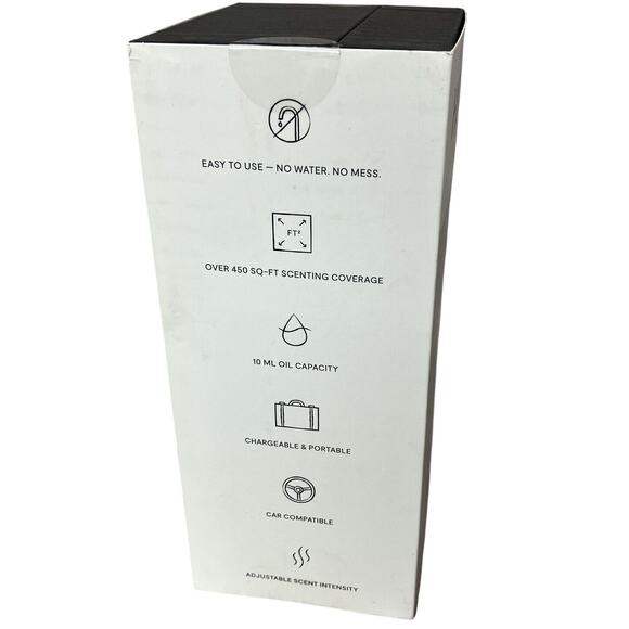 Essential Oil Diffuser by HOHM Portable & Waterless in SILVER NEW (MSRP $100) - Picture 9 of 14